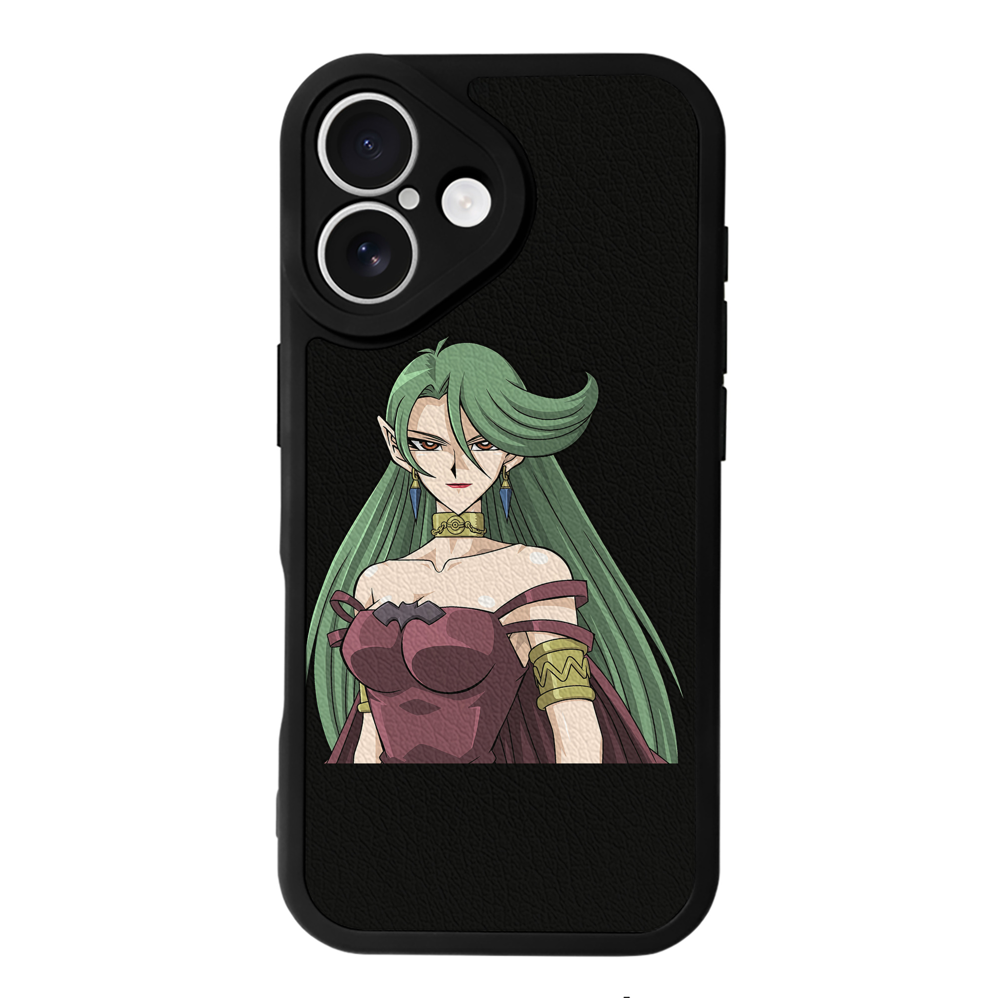 遊☆戯☆王 Yu-Gi-Oh! 【iPhone 16シリーズ対応】シリコンスマホケース（レザー調） 材質：シリコン